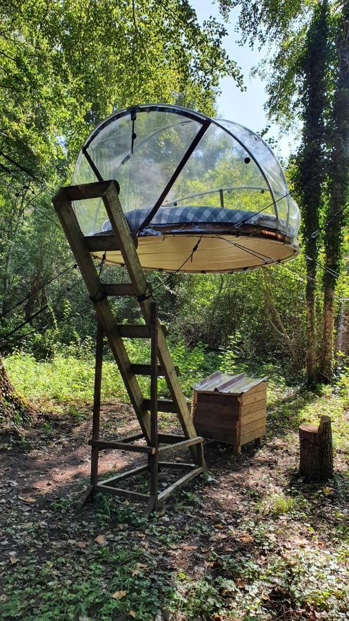 Les Bulles De La Maison Du Rocher Noisy-sur-Ecole Екстериор снимка