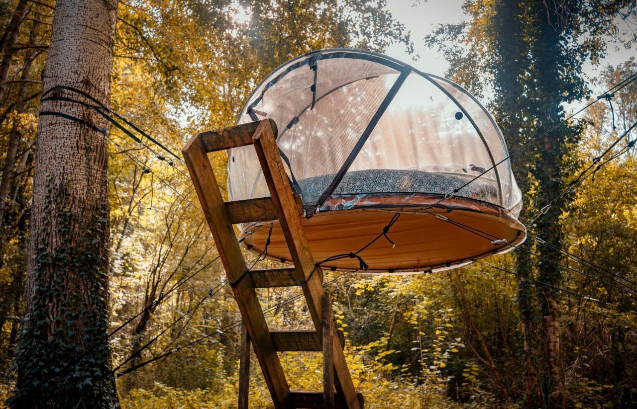 Les Bulles De La Maison Du Rocher Noisy-sur-Ecole Екстериор снимка